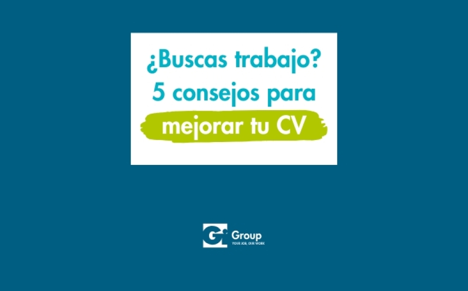 ¿Buscas trabajo? Cómo mejorar el currículum con 5 consejos
